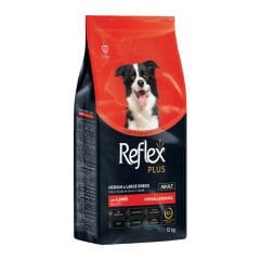 REFLEX PLUS ADULT MEDIUM&LARGE DOG LAMB&RICE 12 KG
