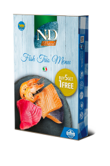 N&D Balıklı Trio Menü Kedi Konserve Maması 6x70gr